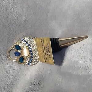 Modern Expressions Rhinestone Purse Wine Stopper